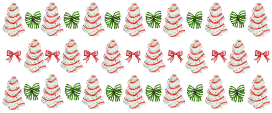 Christmas Libby glass design